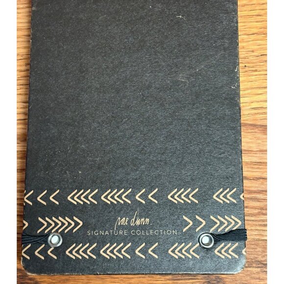 Rae Dunn Signature Collection Top Spiral Notepad 192 Lined Pages & Elastic Band - Picture 2 of 6